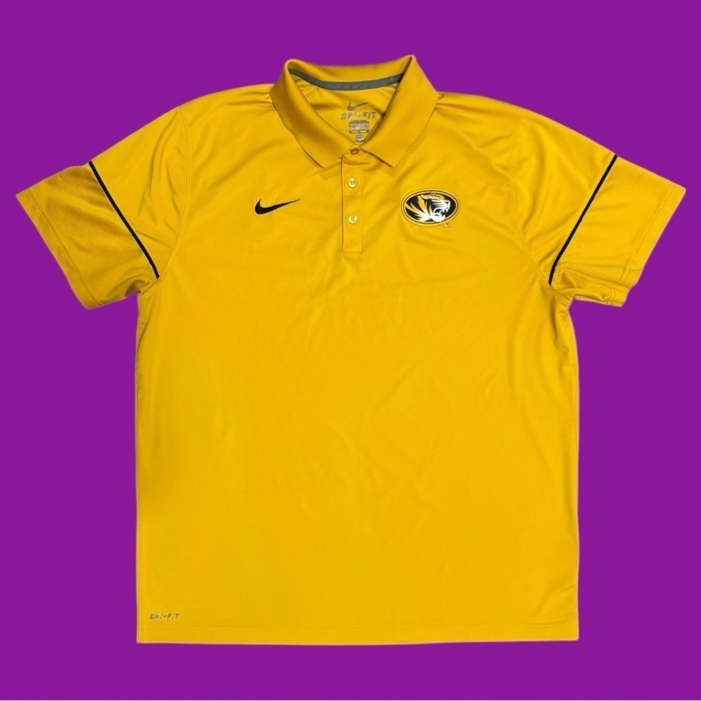 Y2K Nike Dri-Fit Missouri University Polo Shirt